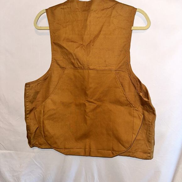 Vintage Black Sheep Size Medium Bird Hunting Vest Game Duck Pouch 100% Cotton - Picture 6 of 8